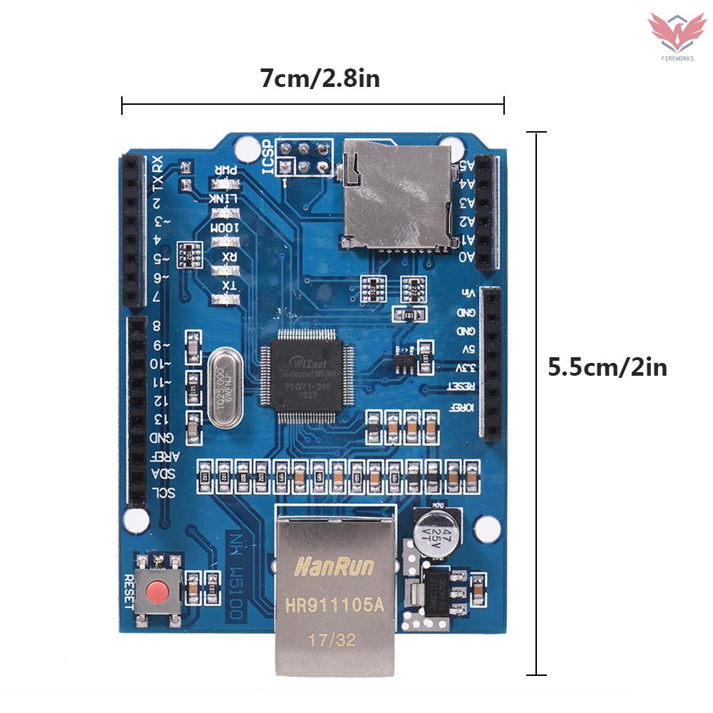 Bảng Mạch Mở Rộng Fir W5100 Cho Arduino Uno Mega2560