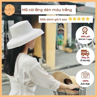 Mũ đi biển mũ cói lồng đèn màu sắc kiểu dáng thanh lịch thích hợp đi du lịch ship 1h không lo hỏng