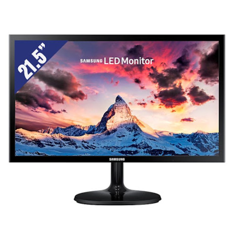 Màn hình máy tính LCD SAMSUNG LS22F350FHEXXV 21.5&quot;FHD 1920x1080/TN/60Hz/5ms (Đen)