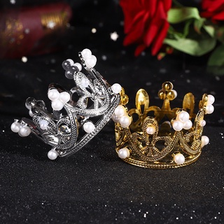 Vương miện đính hạt [MIỄN SHIP❤️] vương miện nhỏ trang trí bánh