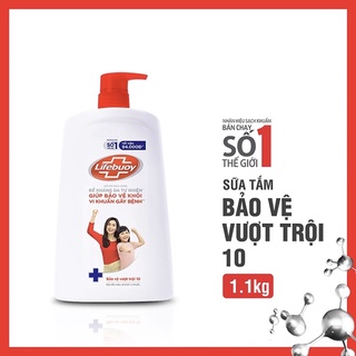 Sữa tắm Lifebuoy Bảo vệ vượt trội 1.1KG