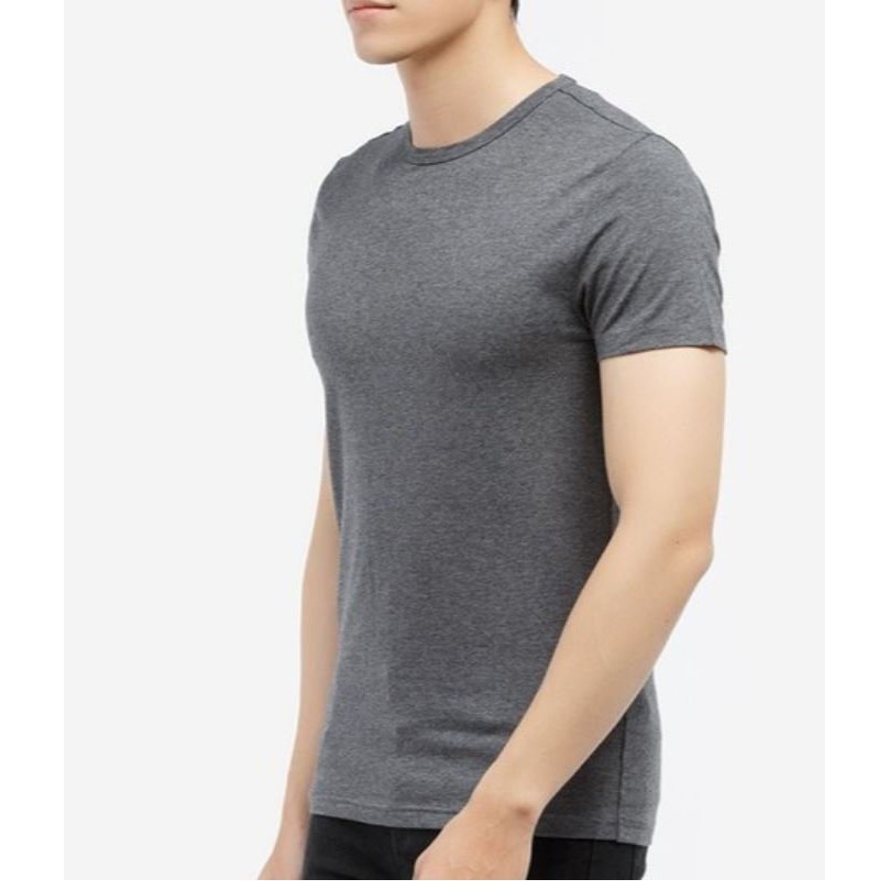 Áo Thun Trơn Nam - Áo Phông Nam Cổ Tròn Tay Lỡ Trơn Body - Chất Cotton - T002