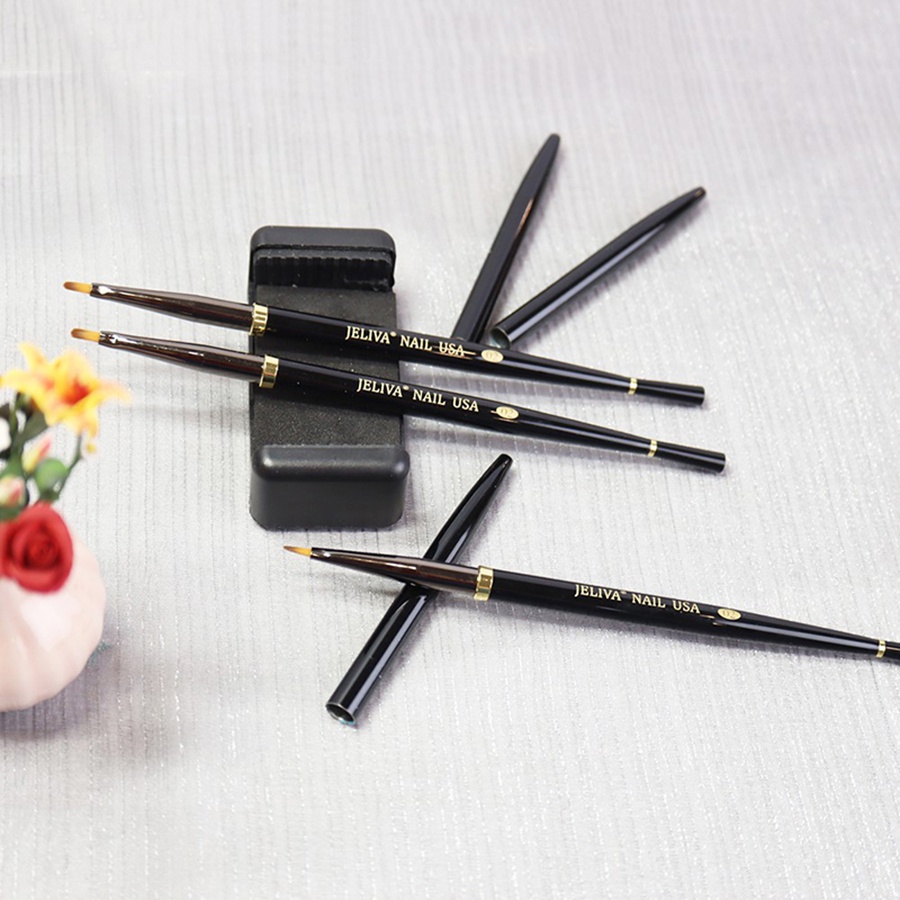 Cọ vẽ móng hoa cúc, dụng cụ cọ vẽ nail hoa cúc Jeliva Chính Hãng số 02