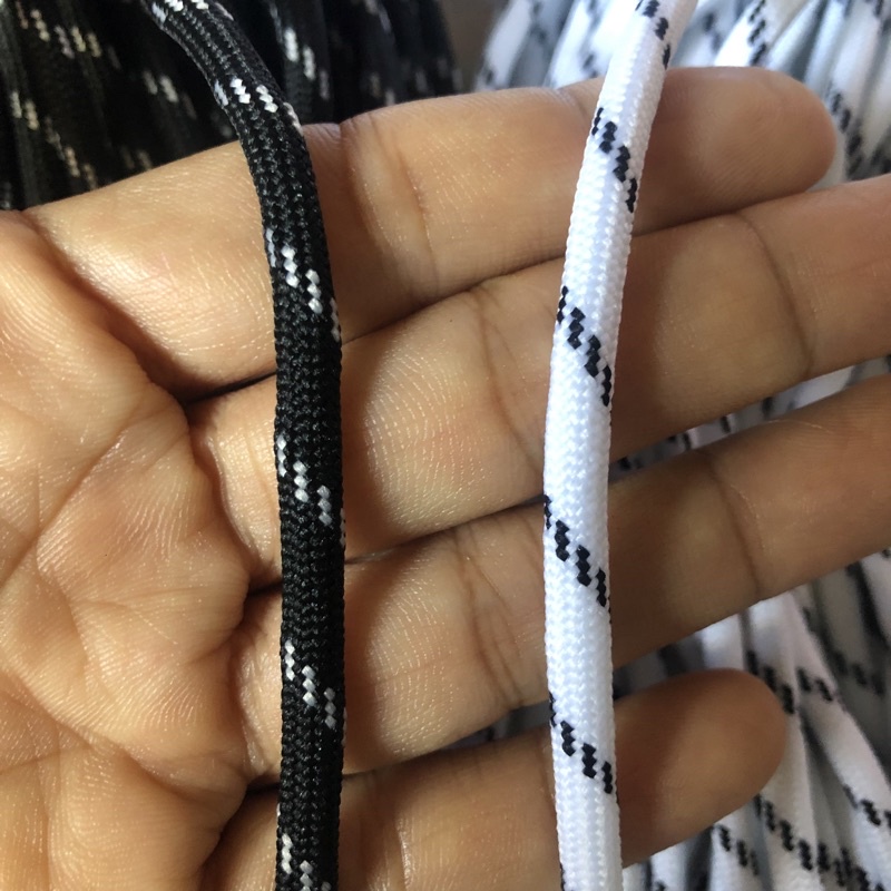 100 mét - Dây Dù 4mm spandex có lõi dùng làm macrame, căng lều, thời trang