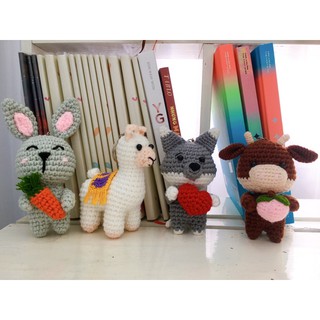 |LLAMA🦙| Móc khoá len Handmade TREASURE