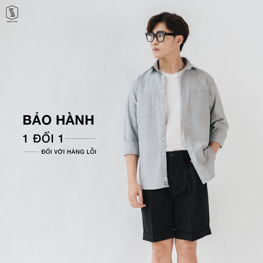 Áo Sơ Mi Nam SSSTUTTER SSS' Oval Shirt | BigBuy360 - bigbuy360.vn