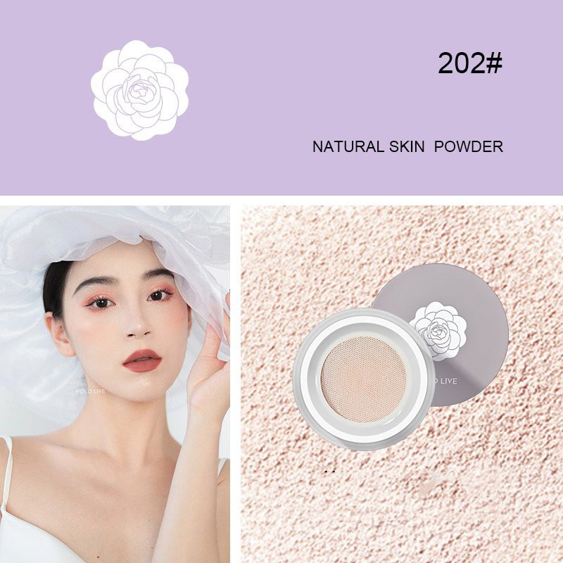 Phấn phủ kiềm dầu HOLDLIVE LightWeight  Makeup Power - Bộ Sưu Tập Hoa Trà Độc Đáo