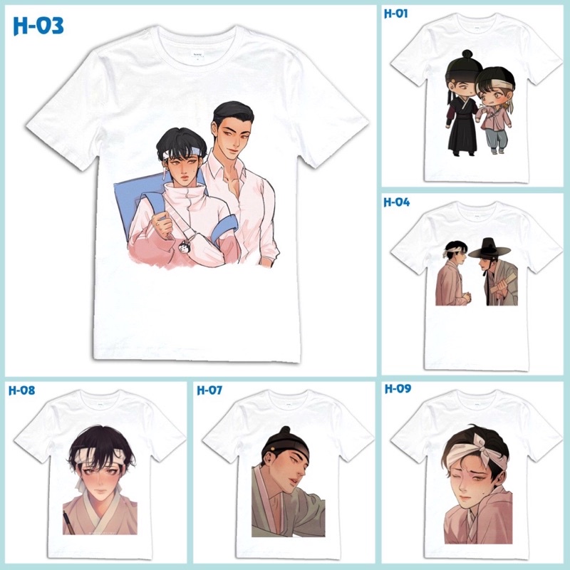 Áo phông Dạ Ký / Áo thun anime Dạ Xuân Hoạ/áo hình dạ ký