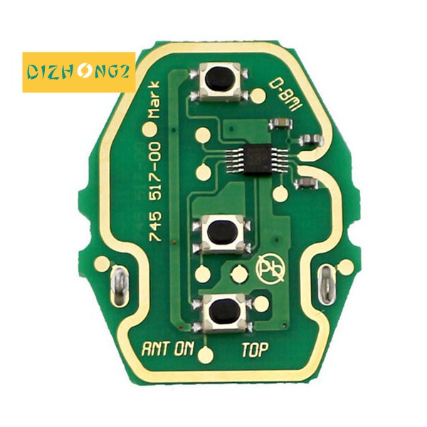 Bảng Mạch Điều Khiển Từ Xa 3 Nút 315MHz 433MHz Cho BMW 3 5 Series E46 E39 EWS