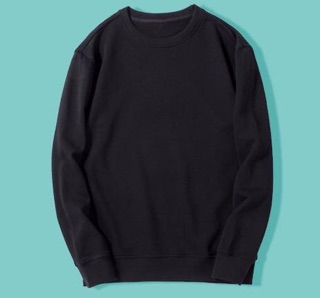 ÁO SWEATER NỈ BÔNG BASIC TRƠN NHIỀU MÀU CAO CẤP