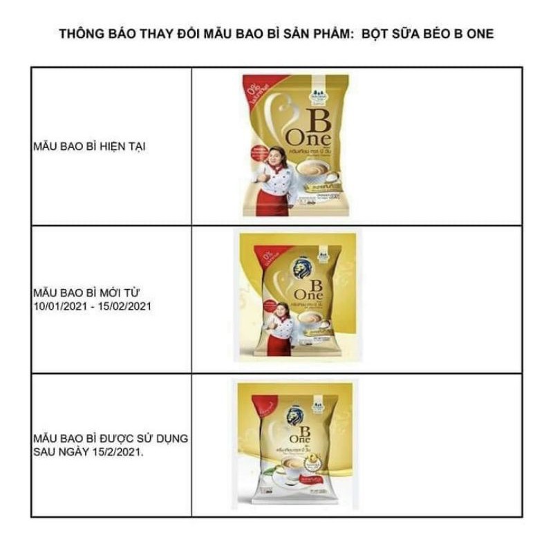 [Mã 267FMCGSALE giảm 8% đơn 500K] 1kg bột kem béo B One Thái Lan (loại sịn) | BigBuy360 - bigbuy360.vn