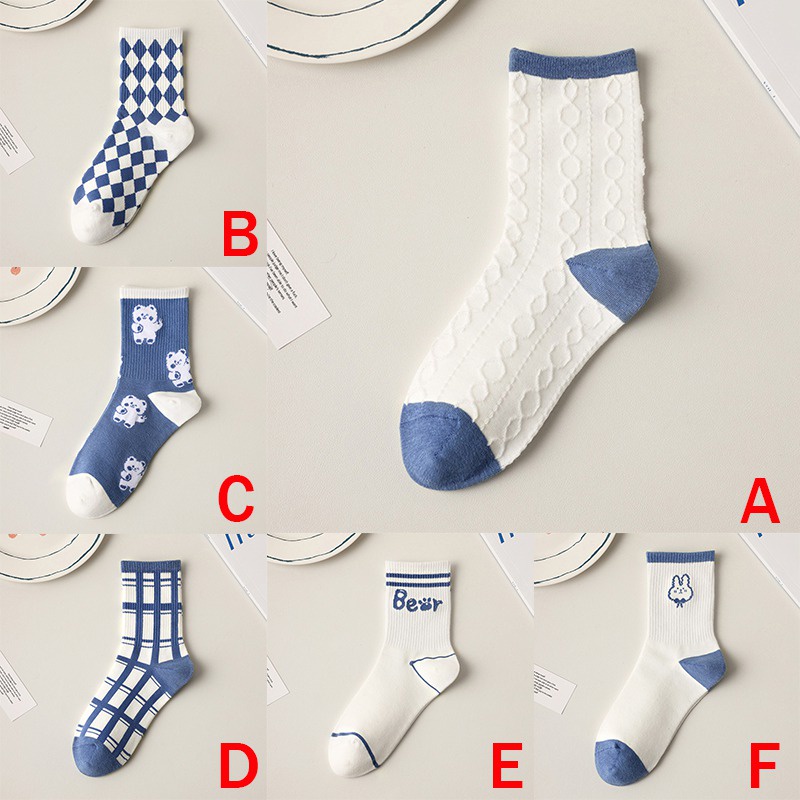 Đôi tất thoáng khí thời trang Hàn Quốc dành cho nữ