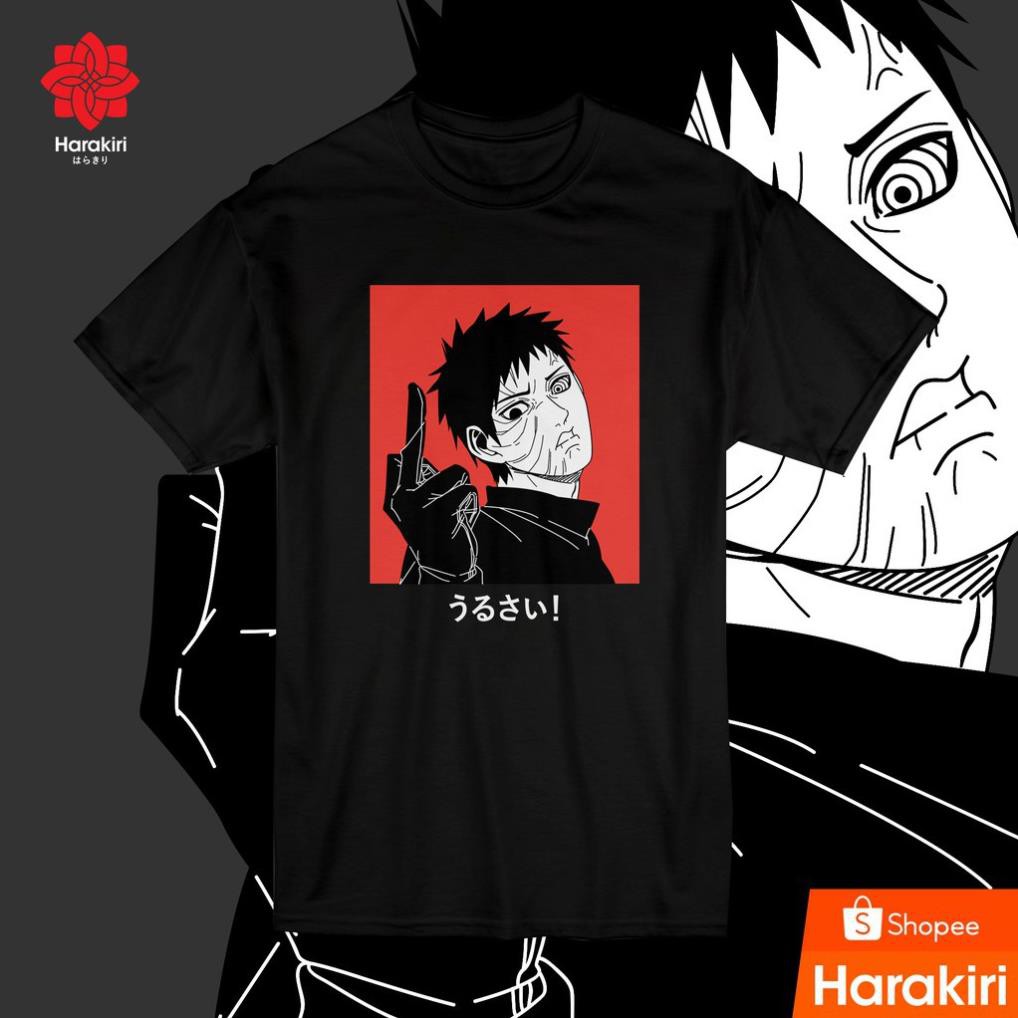 HOT Áo thun Harakiri Clothing "obito Urusai" Mẫu mới lạ giá rẻ