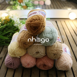 Len BabyYarn (mã màu 01 đến 20)
