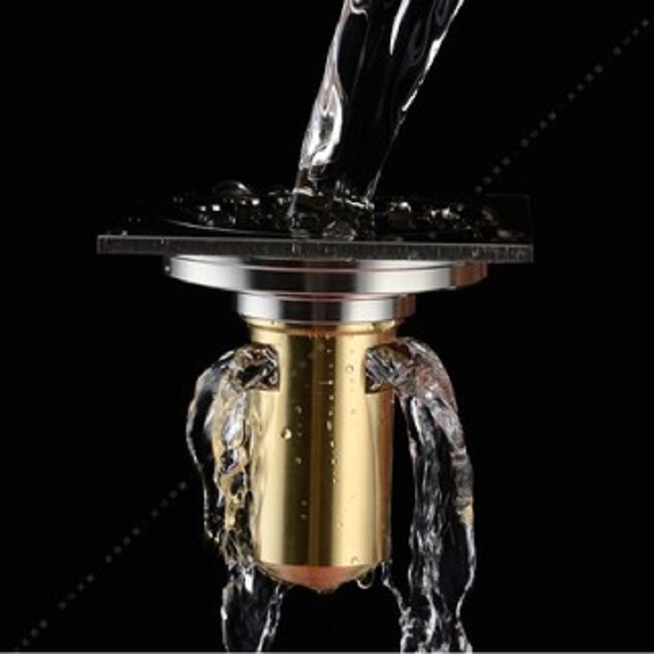 Ga thoát sàn đồng cao cấp, phễu thoát sàn chống mùi IKIZA giá tốt, TSD07