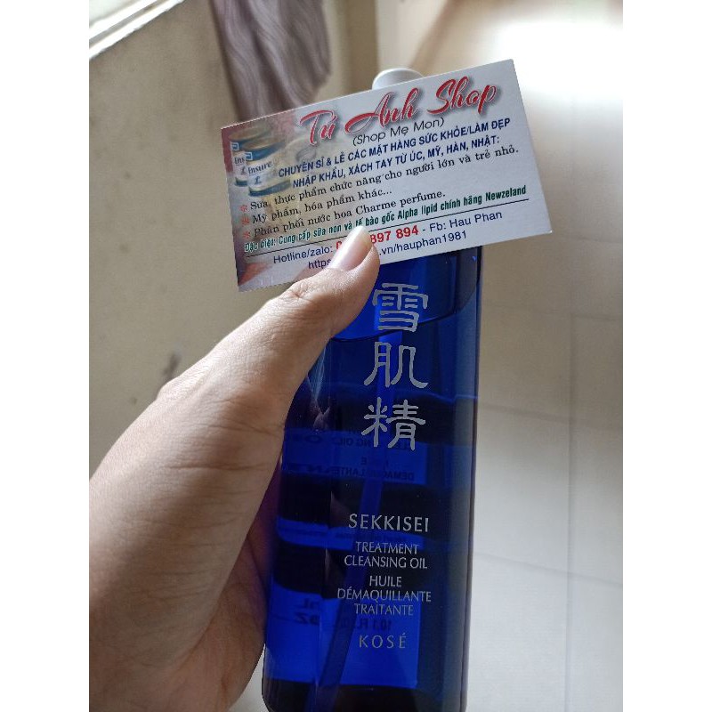 dầu tẩy trang Kose Sekkisei Treatment Cleasing Oil 300ml