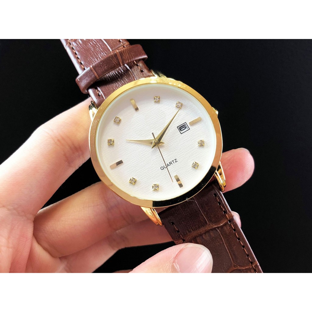 Đồng hồ nữ OG dây da cao cấp chạy lịch ngày | BigBuy360 - bigbuy360.vn