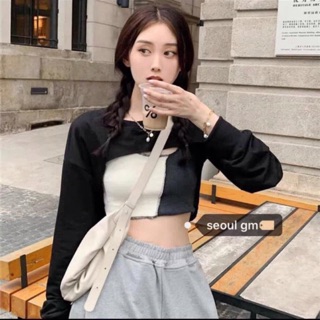 Set áo crotop kèm ba lỗ secxy