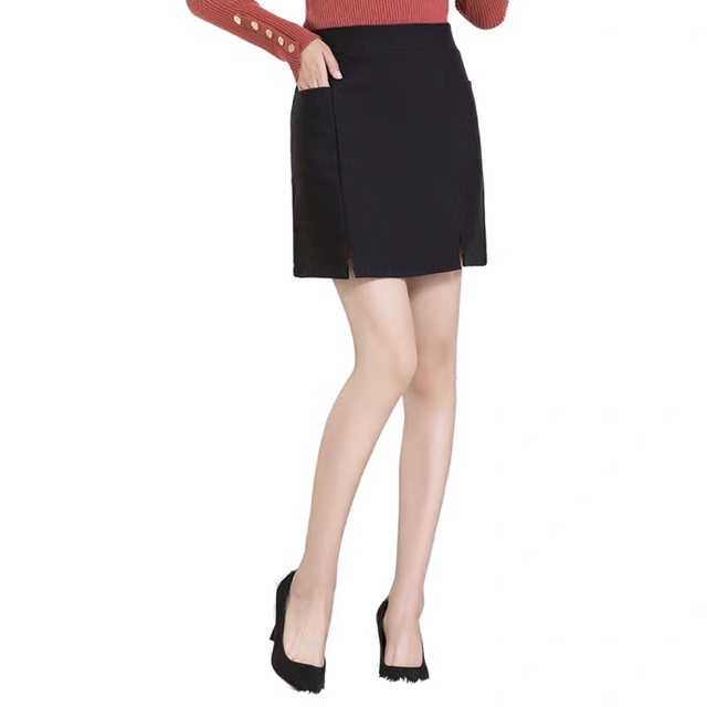 Chân váy dáng ngắn có túi trẻ trung năng động