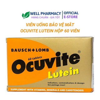 VIÊN UỐNG OCUVITE LUTEIN- BẢO VÊ ĐÔI MẮT KHOẺ hộp60 viên