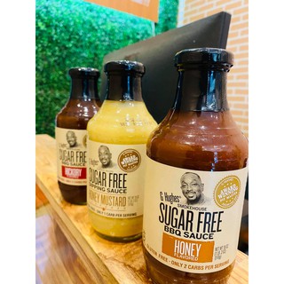 Sốt ướp không đường ít carb G Hughes chuẩn Mỹ