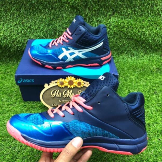 [Đại Sale] Giày bóng chuyền, cầu lông cao cổ Asics hàng VNXK uy tin < =