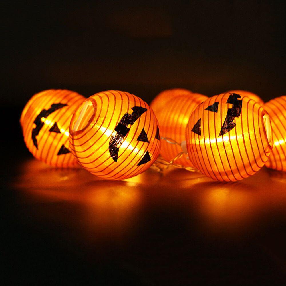 SUENIN 10 Đèn Lồng Led Hình Quả Bí Ngô Trang Trí Halloween