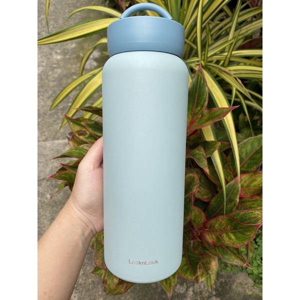 Bình Giữ Nhiệt Bằng Thép Không Gỉ Lock&Lock Jumbo Tumbler LHC4300 900ML - Hàng Chính Hãng