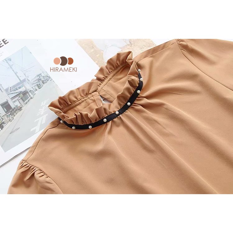 Áo voan kiểu sang trọng tay dài size lớn đến 90kg