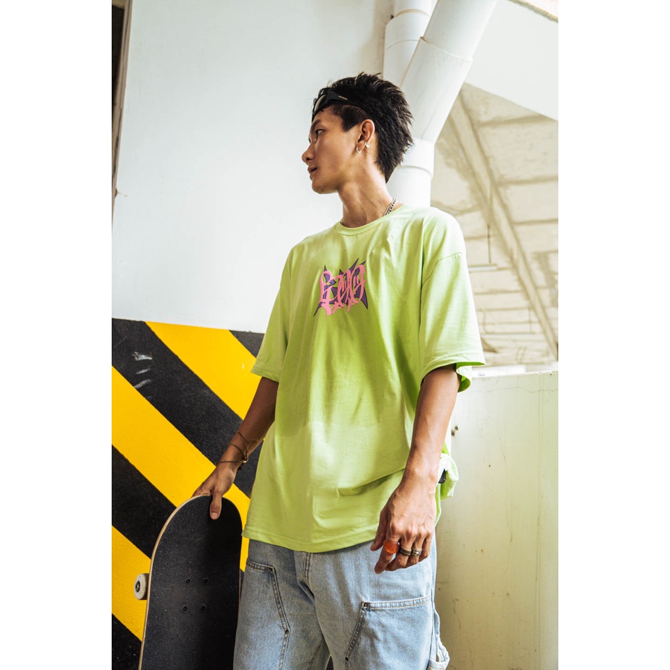 Áo Thun BOO Unisex Dáng Oversize Vải Cotton Cao Cấp In Graphic Tao Loud