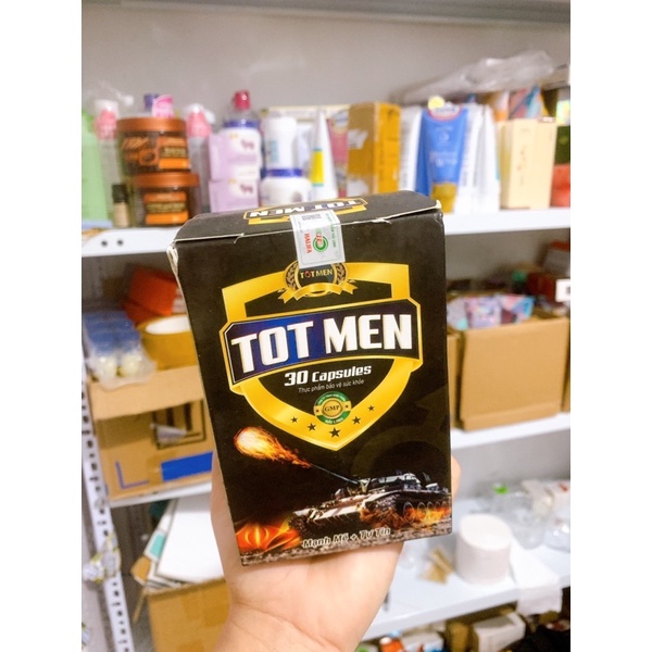 Tot Men - Viên uống bổ thận tráng dương sinh tinh, tăng cường chức năng sinh lý, tăng cường sức khỏe