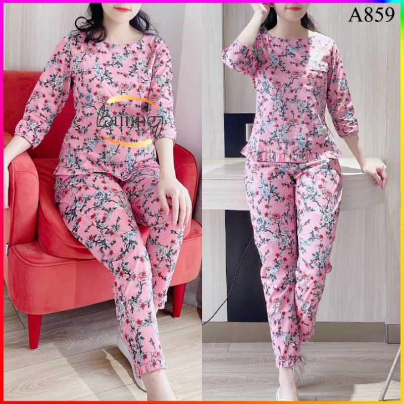 [Bunny] Đồ bộ nữ, Đồ bộ mặc nhà đơn giản mà sang chảnh