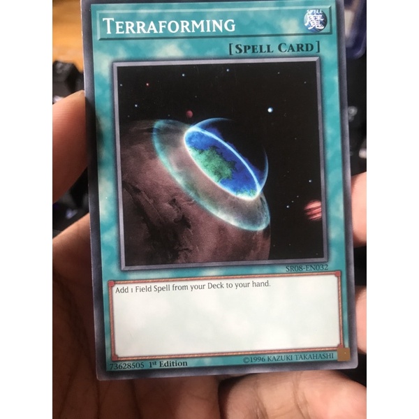 Thẻ bài Yugioh Terraforming - Common