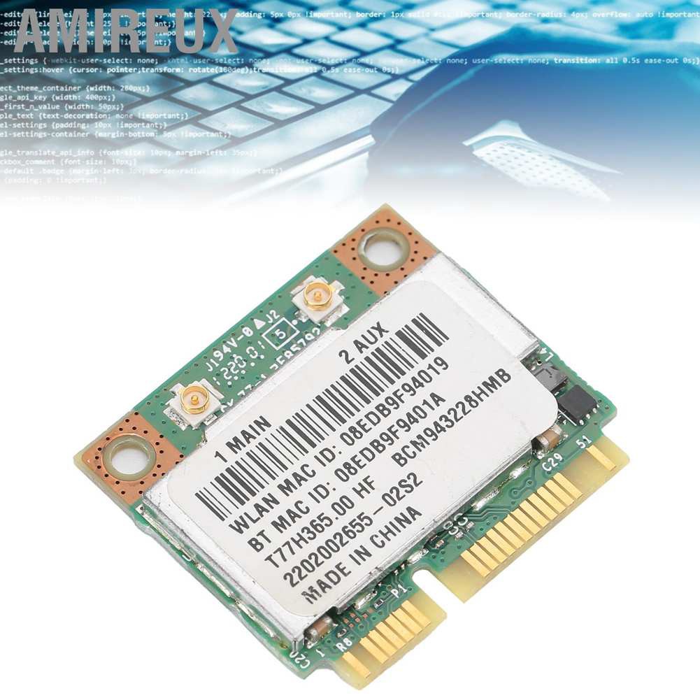 Thẻ Wifi Không Dây 2.4g / 5g Bt4.0 Cho Pc Win7 / Win8 / Win10 | BigBuy360 - bigbuy360.vn
