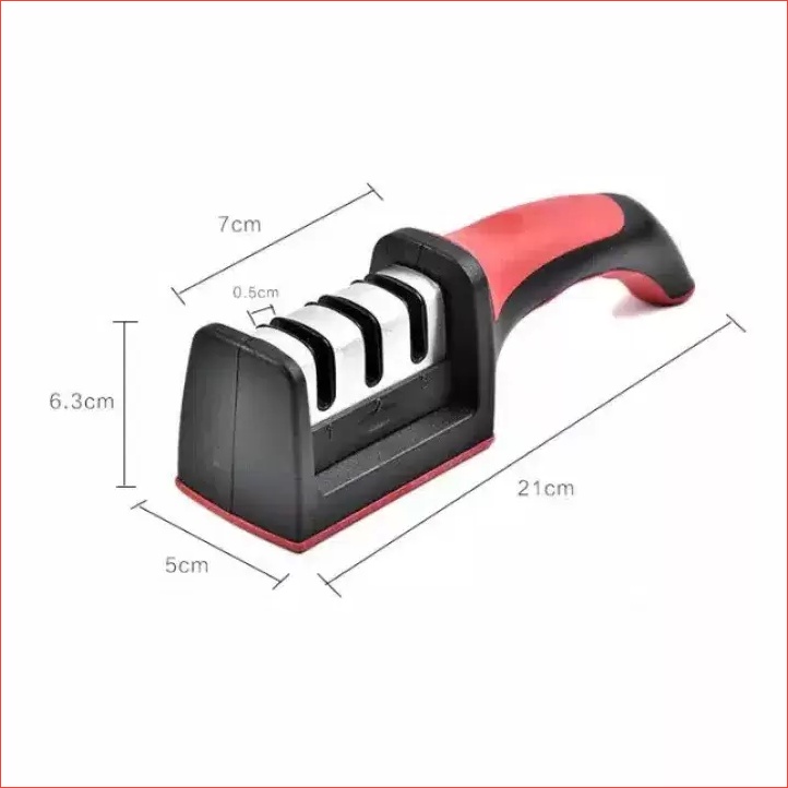 Dụng cụ mài dao kéo cầm tay chuyên nghiệp 3 rãnh 3 cấp độ đa năng thông minh Sharpener 2250/168 nhanh, sắc bén, tiện lợi