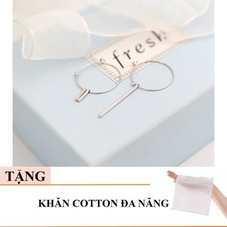 Bông Tai Phim Hậu Duệ Mặt Trời - Khuyên Tai - Bông Tai Bất Đối Xứng