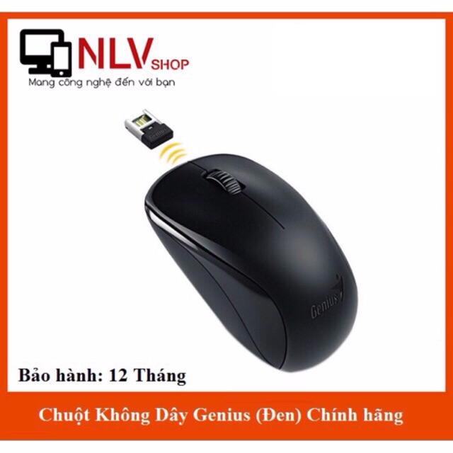 Chuột máy tính Genius Wireless NX-7000/7005 - Đen Chính hãng BH: 12 Tháng | BigBuy360 - bigbuy360.vn