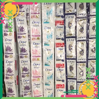 Dây 12 gói Dầu Gội Dove Gói Các Loại