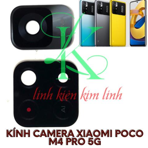 Kính camera xiaomi poco m4 pro 5g có sẵn keo dán