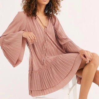 Đầm dập li Free People