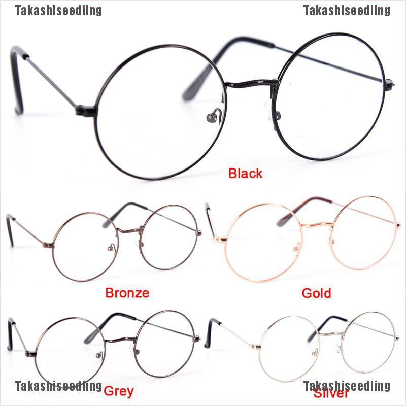 Gọng Kim Loại Tròn Chất Lượng Cao Phong Cách retro