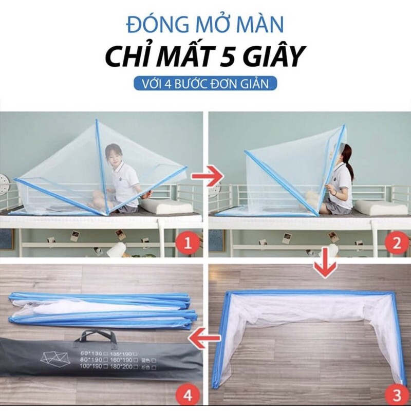 Màn chụp, màn tự bung, màn chụp gấp gọn thông minh