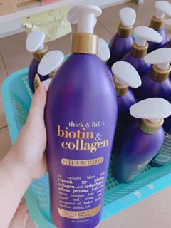 Dầu gội & xả Biotin Collagen