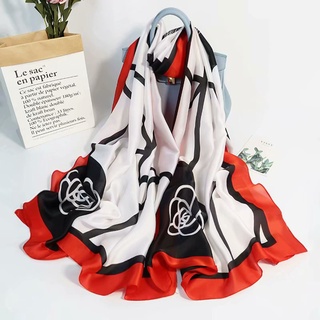 Khăn Choàng Lụa Dài Cao Cấp Nhiều Mẫu Mới Size 90*180cm