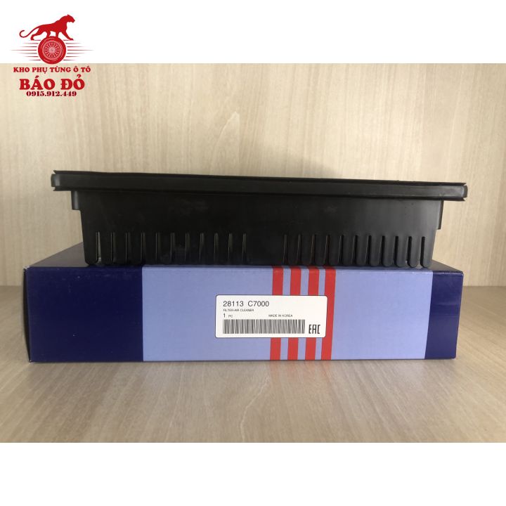 Lọc gió động cơ chính hãng HYUNDAI Accent 1.4   Kia Rio 1.4  Mã: 28113-C7000