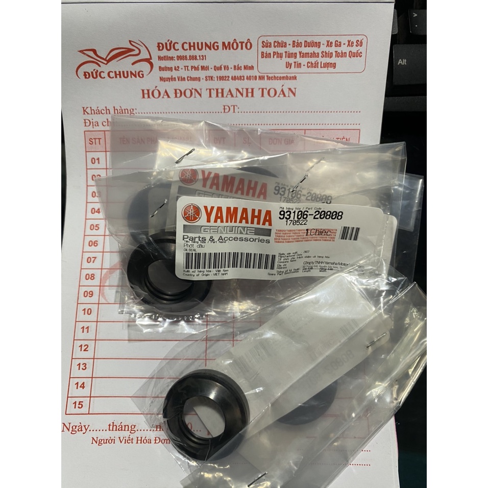 Phớt bi bánh trước ex135.150 zin chính hãng