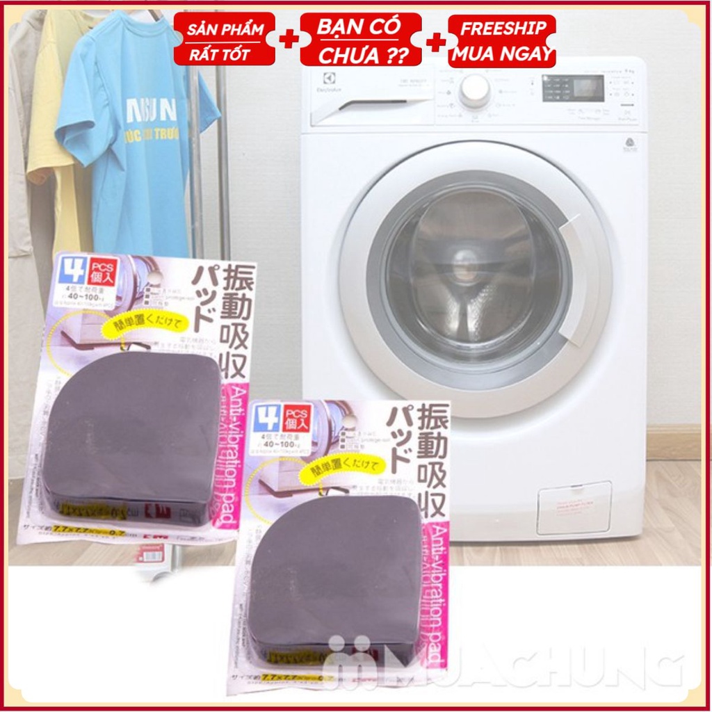 Bộ 4 Miếng Kê Chân Máy giặt Giảm Xóc Thông Minh US04271