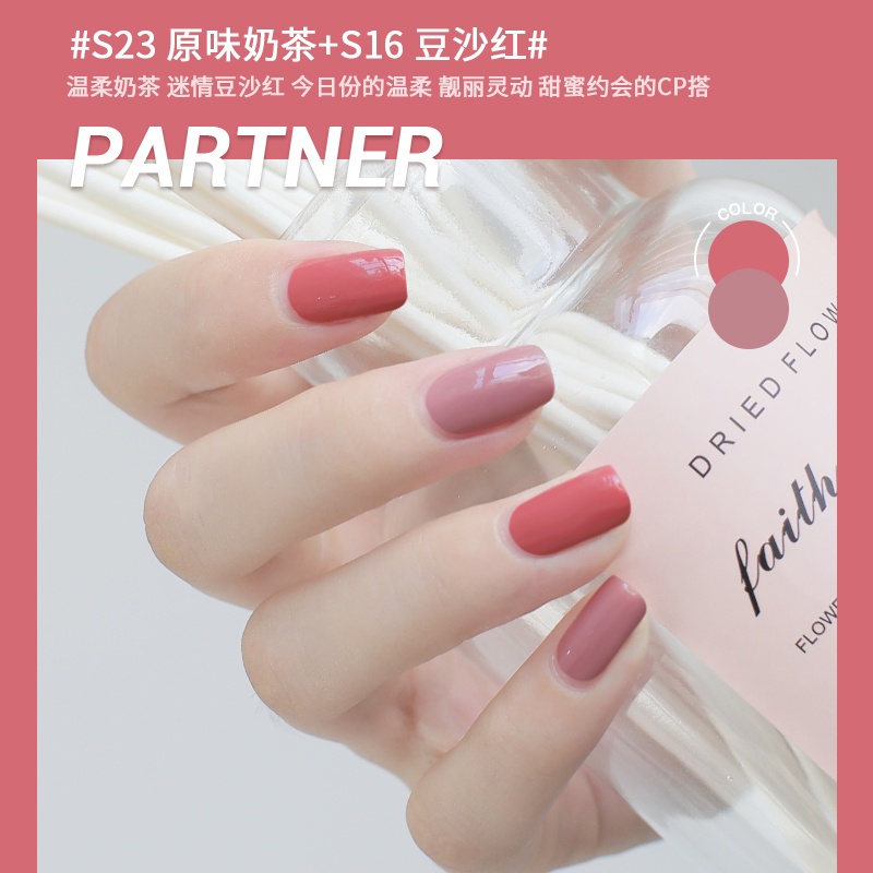 Bộ 2 Lọ Nước Sơn Móng Tay Không Cần Chà Bóng Màu Thạch Dành Cho Phụ Nữ Mang Thai Và Trẻ Em