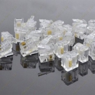 Hạt điện thoại 4 chân rj11