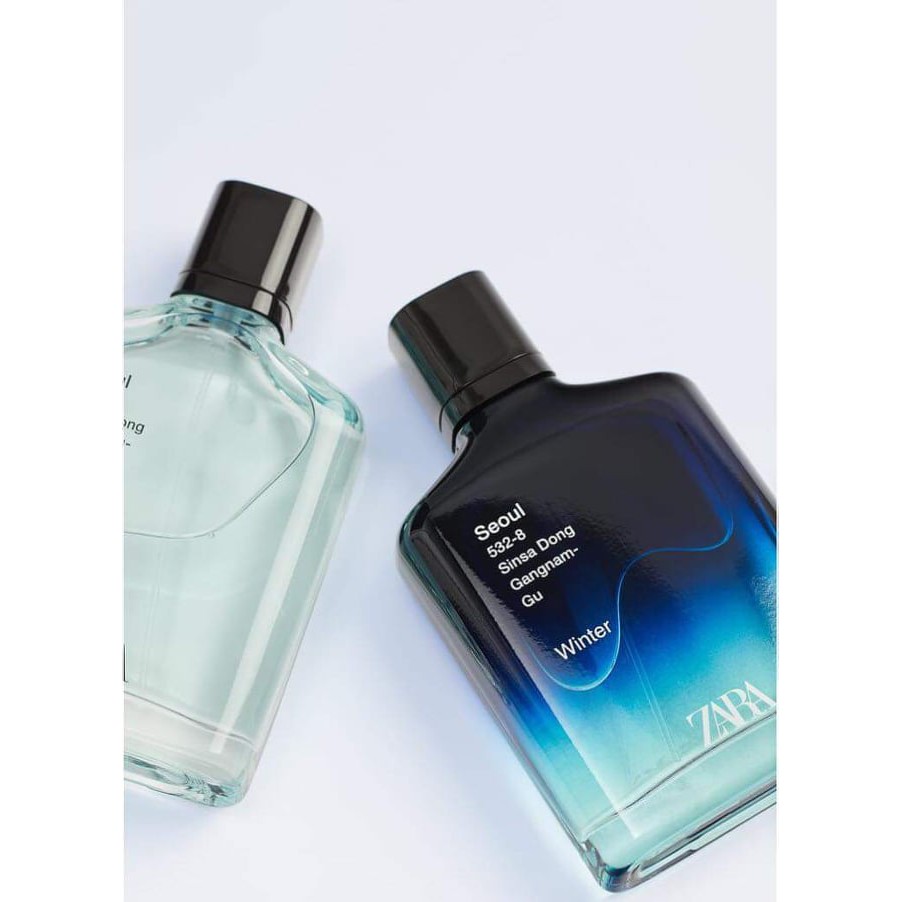 🐳SET NƯỚC HOA NAM ZARA SEOUL 532-8 VÀ SEOUL 532-8 Summer (Hàng Châu Âu) | Thế Giới Skin Care